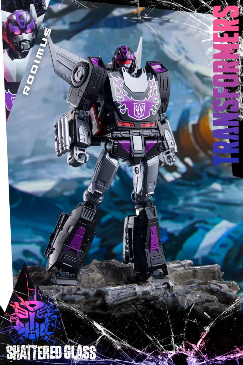 Shattered Glass Sideswipe & Rodimus 2-Pack Toy Photography